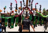 عزاداری مردم استان چهارمحال و بختیاری در روز عاشورا