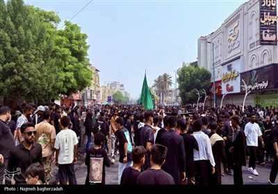 شور حسینی در بندرعباس؛ خیابان‌ها میزبان عزاداران عاشورایی شدند