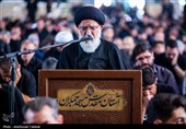 قرائت زیارت ناحیه مقدسه در مسجد جمکران