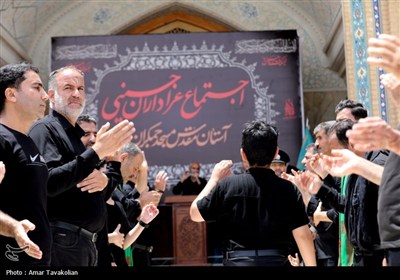 عزاداری باشکوه روز عاشورا در مسجد جمکران