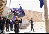 عزاداری روز عاشورا در روستای اسفیدان خراسان شمالی