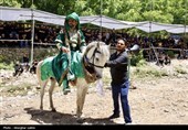 عزاداری روز عاشورا در روستای اسفیدان خراسان شمالی