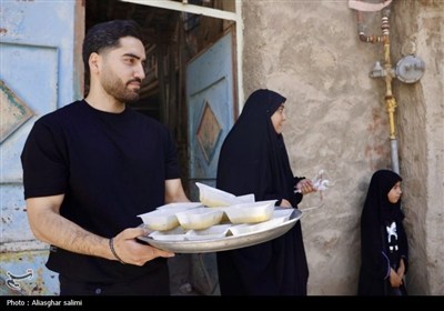 عزاداری روز عاشورا در روستای اسفیدان خراسان شمالی