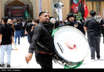 عزاداری باشکوه روز عاشورا در مسجد جمکران