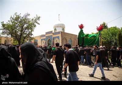 آیین سنتی نخل گردانی روستای دستگرد قم
