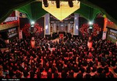 عزاداری عاشورای حسینی در حسینیه اعظم زنجان