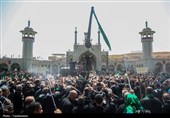 شور عاشورای حسینی در حرم کریمه اهل‌بیت(ع)