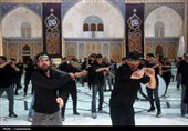 شور عاشورای حسینی در حرم کریمه اهل‌بیت(ع)