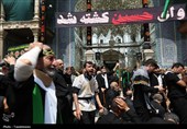 شور عاشورای حسینی در حرم کریمه اهل‌بیت(ع)