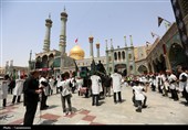 شور عاشورای حسینی در حرم کریمه اهل‌بیت(ع)