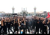 شور عاشورای حسینی در حرم کریمه اهل‌بیت(ع)