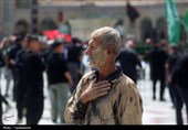 شور عاشورای حسینی در حرم کریمه اهل‌بیت(ع)