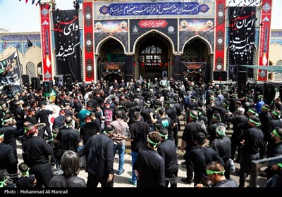 مراسم عزاداری عاشورای حسینی در قم