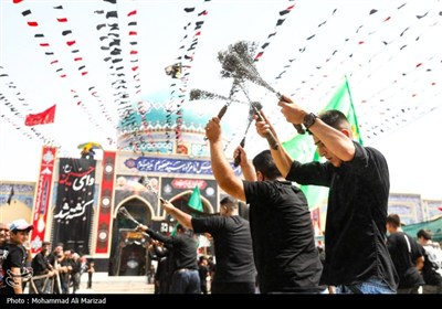 مراسم عزاداری عاشورای حسینی در قم