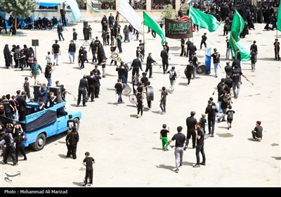 مراسم عزاداری عاشورای حسینی در قم
