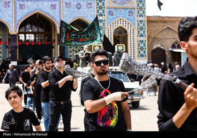 مراسم عزاداری عاشورای حسینی در قم