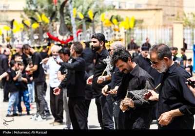 مراسم عزاداری عاشورای حسینی در قم