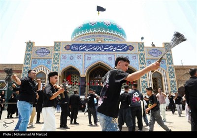 مراسم عزاداری عاشورای حسینی در قم