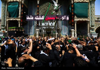 مراسم عزاداری عاشورای حسینی در قم