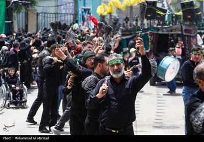مراسم عزاداری عاشورای حسینی در قم