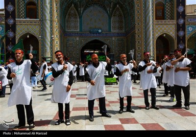 مراسم عزاداری عاشورای حسینی در قم
