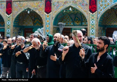 مراسم عزاداری عاشورای حسینی در قم