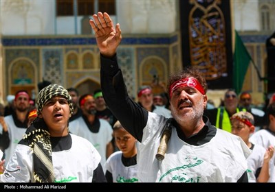 مراسم عزاداری عاشورای حسینی در قم