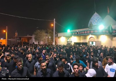 حضور پرشور عزاداران در تجمع عاشورایی بندرلنگه