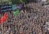دارالعباس اردبیل غرق ماتم و عزای شهدای کربلا