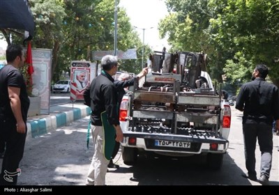 طبخ و توزیع 72 دیگ غذای نذری ظهر عاشورا در بجنورد