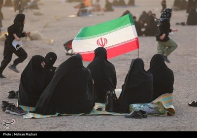 عزاداری در صحرا/