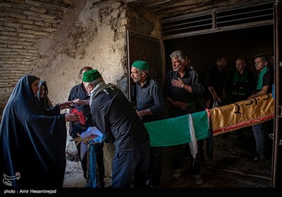 عزاداری سیدالشهدا در روستای هزاوه اراک