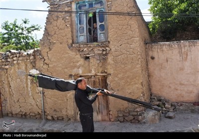 زنان قره‌داغ پای کار عزای امام حسین (ع)