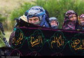زنان قره‌داغ پای کار عزای امام حسین (ع)
