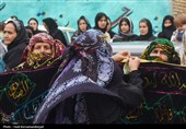 زنان قره‌داغ پای کار عزای امام حسین (ع)