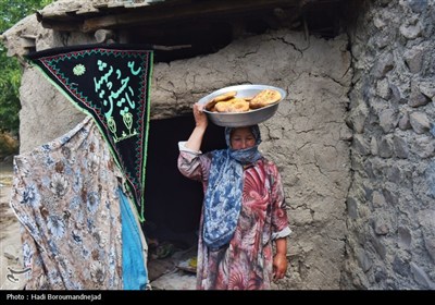 زنان قره‌داغ پای کار عزای امام حسین (ع)