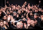 مراسم عزاداری شام غریبان حسینی (ع) در حسینیه امام خمینی