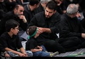 مراسم عزاداری شام غریبان حسینی (ع) در حسینیه امام خمینی