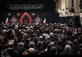مراسم عزاداری شام غریبان حسینی (ع) در حسینیه امام خمینی