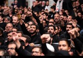 مراسم عزاداری شام غریبان حسینی (ع) در حسینیه امام خمینی