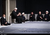 مراسم عزاداری شام غریبان حسینی (ع) در حسینیه امام خمینی
