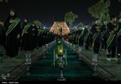آیین شام غریبان در حرم حضرت شاهچراغ (ع) برگزار شد