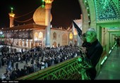 آیین شام غریبان در حرم حضرت شاهچراغ (ع) برگزار شد
