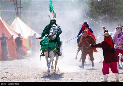 مراسم شبیه خوانی در تبریز