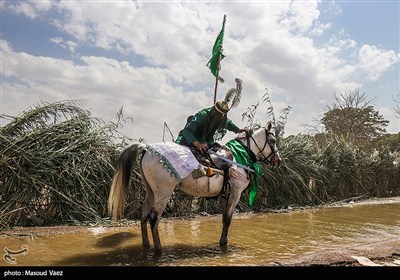 مراسم شبیه خوانی در تبریز مراسم شبیه خوانی در تبریز