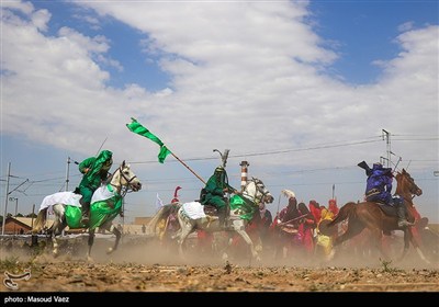 مراسم شبیه خوانی در تبریز