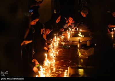 خیمه سوزان عصر عاشورا در میدان امام حسین (ع)