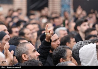 دارالعباس اردبیل غرق ماتم و عزای شهدای کربلا به روایت تصویر