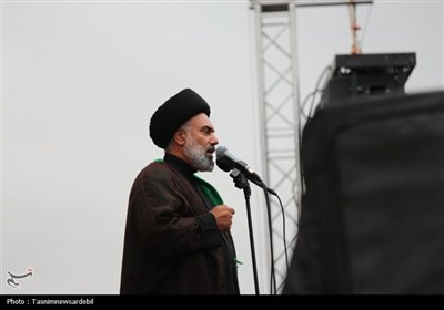 دارالعباس اردبیل غرق ماتم و عزای شهدای کربلا به روایت تصویر