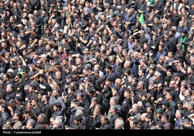 دارالعباس اردبیل غرق ماتم و عزای شهدای کربلا به روایت تصویر